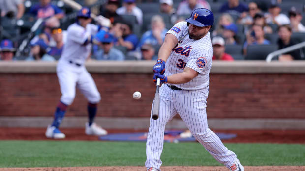 New York Mets slugger Daniel Vogelbach